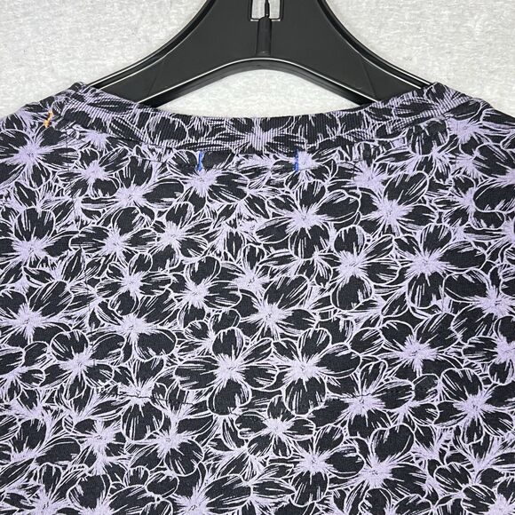 Robert Graham Shirt Men’s 2XL Floral Embroidered Tiger Short Sleeve Artful NWT! - Picture 8 of 12